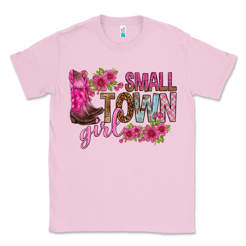 Small Town Girl With Flowers Bbs Classic Tee by BundleAndBundleShop | Teevron