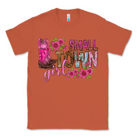 Copper small town girl with flowers bbs Classic Tee - BundleAndBundleShop