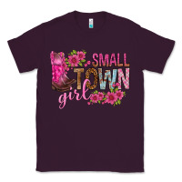 Plum small town girl with flowers bbs Classic Tee - BundleAndBundleShop