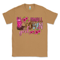 Toasted Coconut small town girl with flowers bbs Classic Tee - BundleAndBundleShop