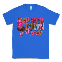 True Royal small town girl with flowers bbs Classic Tee - BundleAndBundleShop