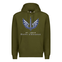 Army Green battle hawks football Premium Hoodie - artisFamous