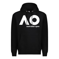 Black australian open merch Premium Hoodie - artisFamous