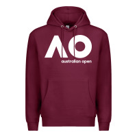 Burgundy australian open merch Premium Hoodie - artisFamous