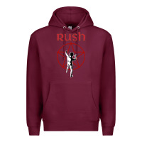 Burgundy starman music rush Premium Hoodie - artisFamous