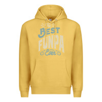 Antique Gold The Best Funpa Ever - Mens Funny Dad and Grandpa Premium Hoodie - artisFamous