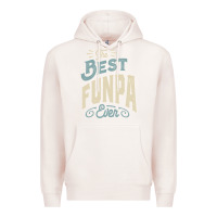 Pale Pink The Best Funpa Ever - Mens Funny Dad and Grandpa Premium Hoodie - artisFamous