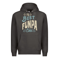 Smoke The Best Funpa Ever - Mens Funny Dad and Grandpa Premium Hoodie - artisFamous