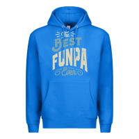 True Royal The Best Funpa Ever - Mens Funny Dad and Grandpa Premium Hoodie - artisFamous