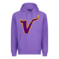 Purple vikings style Premium Hoodie - artisFamous