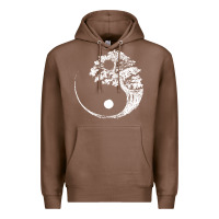 Chestnut yin yang bonsai tree Premium Hoodie - artisFamous