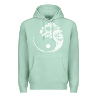 Seafoam yin yang bonsai tree Premium Hoodie - artisFamous