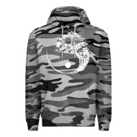 Slate Camo yin yang bonsai tree Premium Hoodie - artisFamous