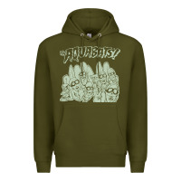 Army Green the aquabats Premium Hoodie - artisFamous