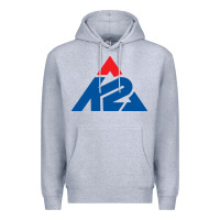 Heather Grey k2 ski snowboarding Premium Hoodie - artisFamous