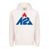 Pale Pink k2 ski snowboarding Premium Hoodie - artisFamous