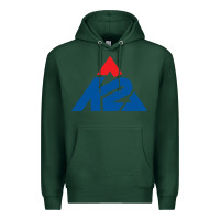 Sports Green k2 ski snowboarding Premium Hoodie - artisFamous