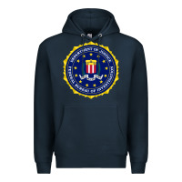 Navy fbi Premium Hoodie - artisFamous