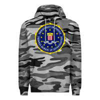 Slate Camo fbi Premium Hoodie - artisFamous