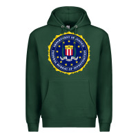 Sports Green fbi Premium Hoodie - artisFamous