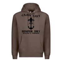 Coffee cajun navy Premium Hoodie - artisFamous