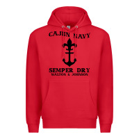 Red cajun navy Premium Hoodie - artisFamous