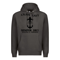 Smoke cajun navy Premium Hoodie - artisFamous