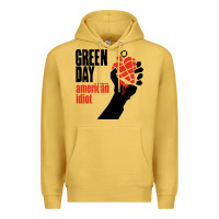 Antique Gold american idiot Premium Hoodie - artisFamous