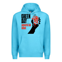 Ocean Blue american idiot Premium Hoodie - artisFamous