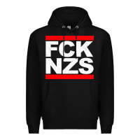 Black fck nzs Premium Hoodie - artisFamous
