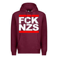 Burgundy fck nzs Premium Hoodie - artisFamous