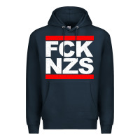 Navy fck nzs Premium Hoodie - artisFamous