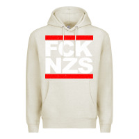Oatmeal Heather fck nzs Premium Hoodie - artisFamous