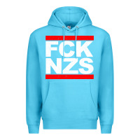 Ocean Blue fck nzs Premium Hoodie - artisFamous