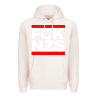 Pale Pink fck nzs Premium Hoodie - artisFamous