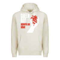 Oatmeal Heather american idiot Premium Hoodie - artisFamous