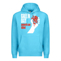 Ocean Blue american idiot Premium Hoodie - artisFamous