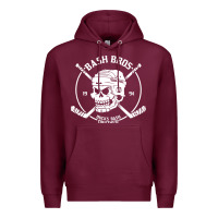 Burgundy bash bros Premium Hoodie - artisFamous
