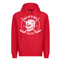 Red bash bros Premium Hoodie - artisFamous