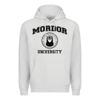 Dove Grey mordor university Premium Hoodie - artisFamous