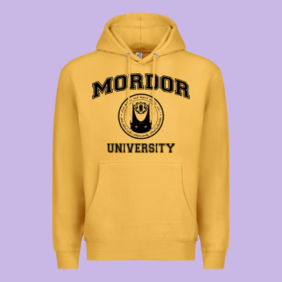 Mordor University Premium Hoodie Designed By Artisfamous