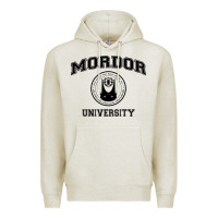 Oatmeal Heather mordor university Premium Hoodie - artisFamous