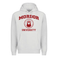 Dove Grey mordor university Premium Hoodie - artisFamous