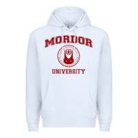 White mordor university Premium Hoodie - artisFamous