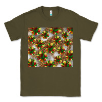 Army Green juneteenth sunflowers Classic Tee - BarkalooDesign