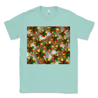Seafoam juneteenth sunflowers Classic Tee - BarkalooDesign