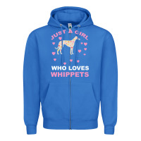 True Royal Just A Girl Who Loves Whippets Zipper Hoodie - Bettercallsaul