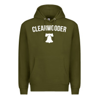 Army Green clearwooder Premium Hoodie - artisFamous