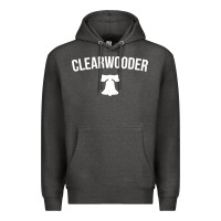 Charcoal Heather clearwooder Premium Hoodie - artisFamous