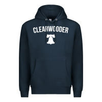 Navy clearwooder Premium Hoodie - artisFamous